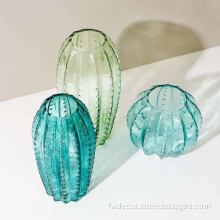 Light Green/Blue Cactus Vase For Home Decoration
